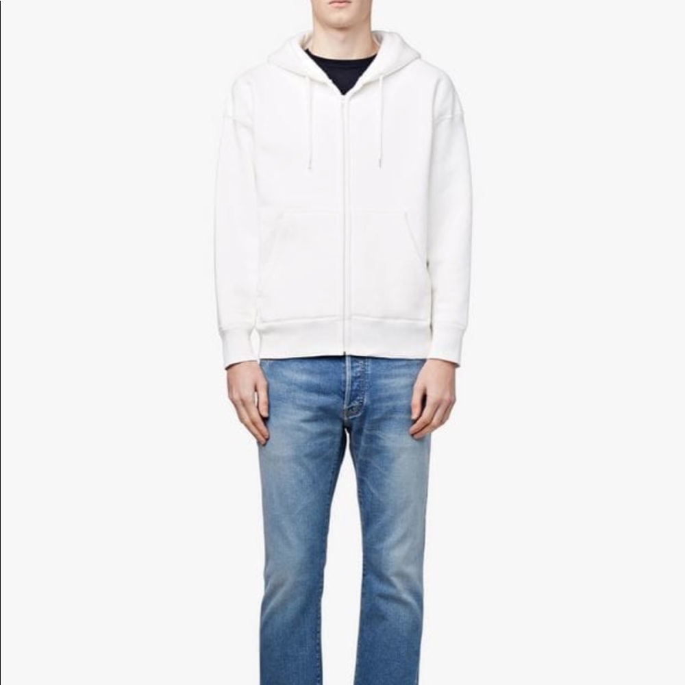 Mackintosh White Hooded Sweatshirt NWT
